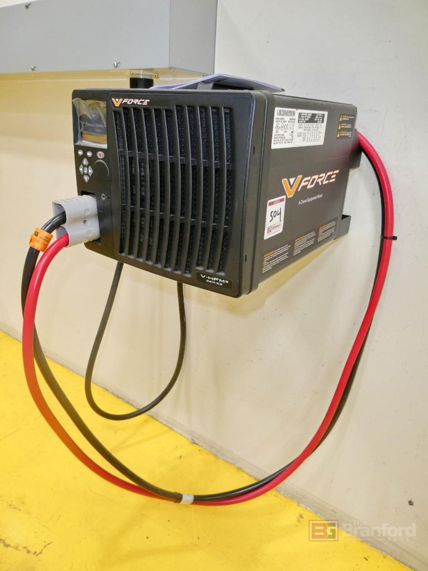 V-Force Model FS3-MP344-3, Forklift Multi-Voltage Battery Charger - Image 2 of 3