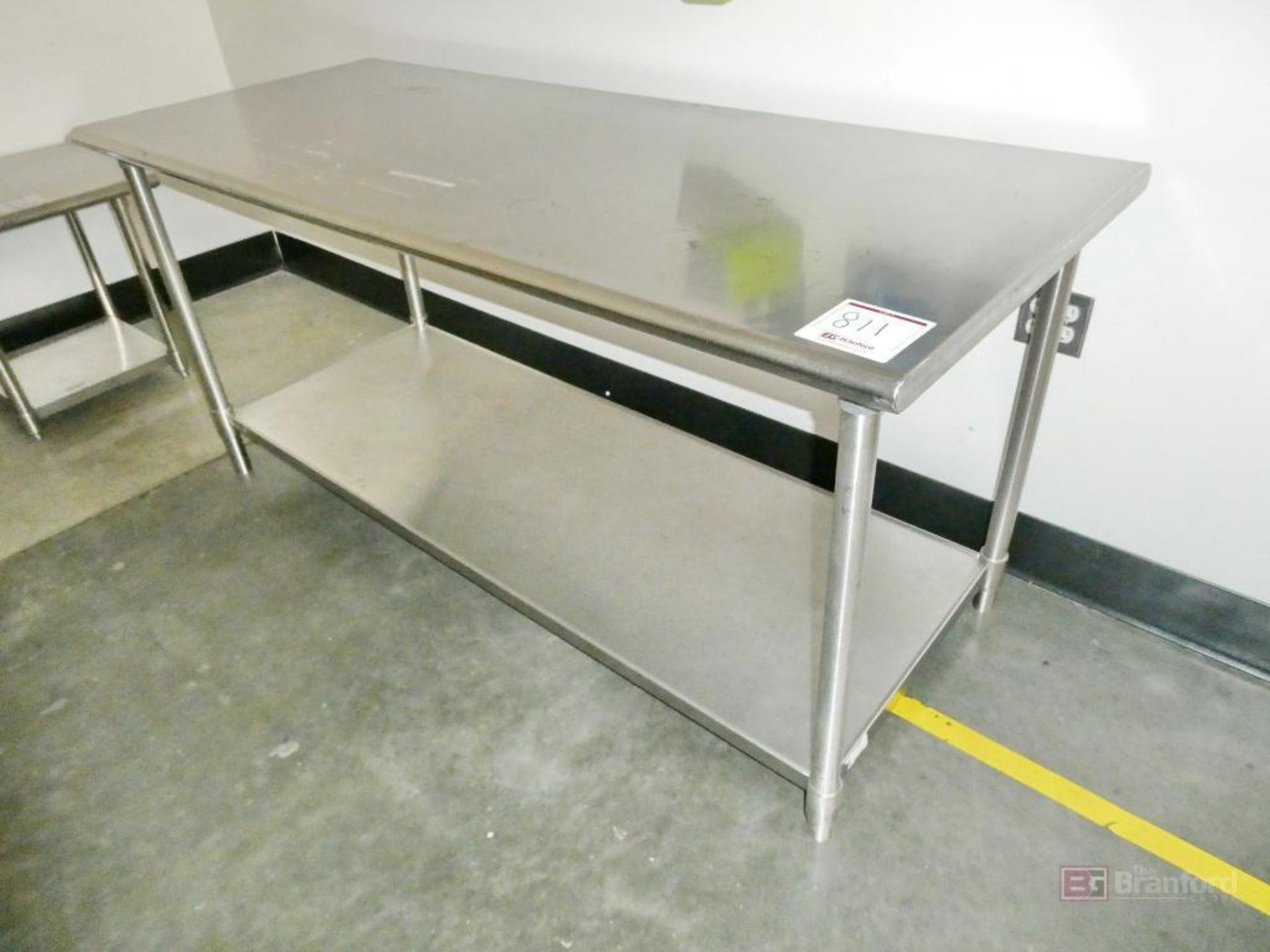 Assorted Stainless Steel Tables - Image 2 of 4