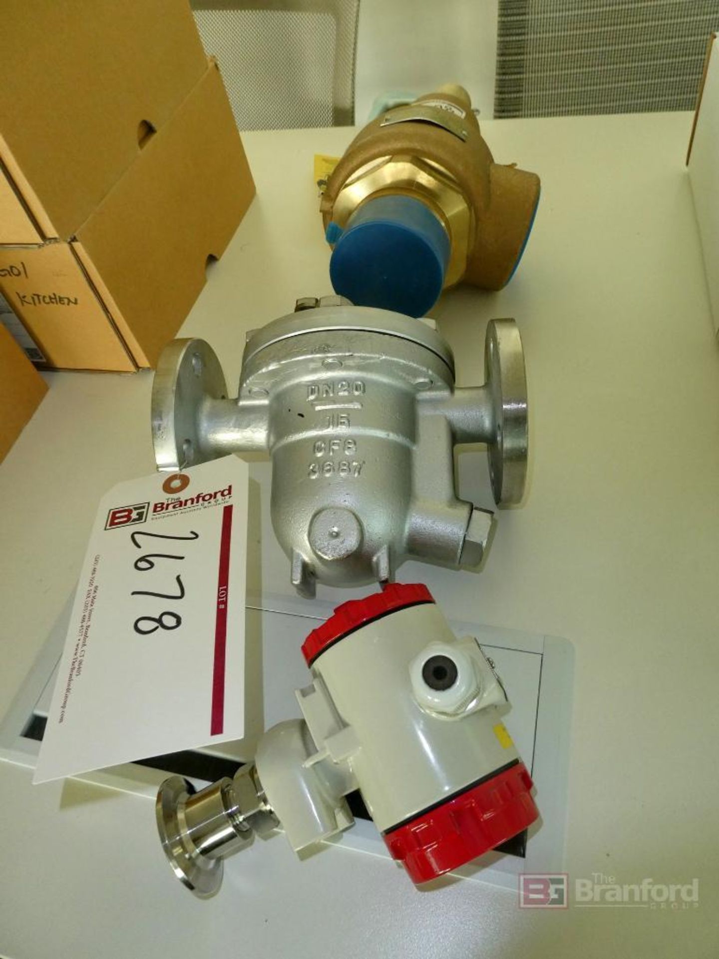 (2) Valves to Include: cf8 3687; MIK-PX400