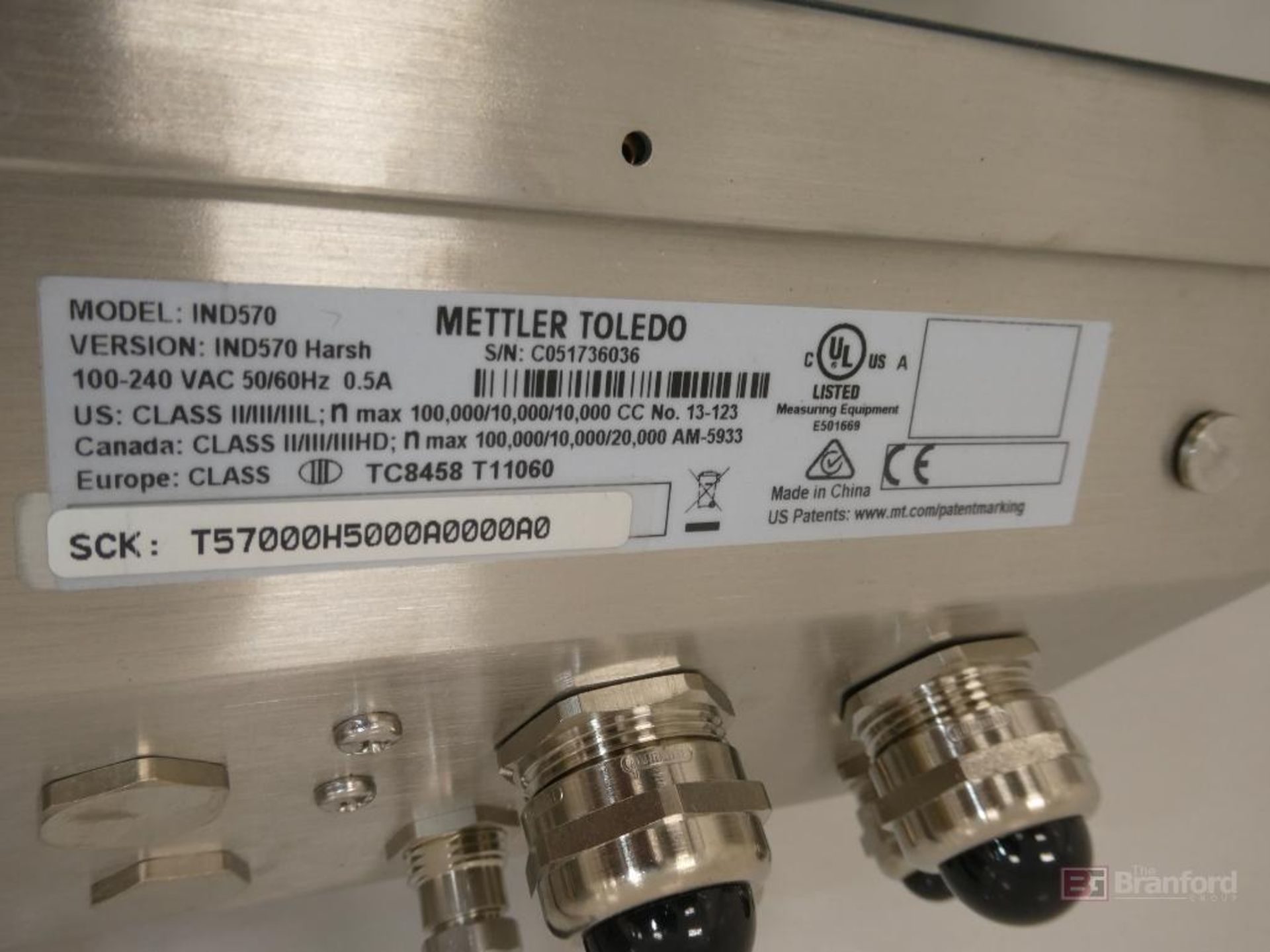 Mettler-Toledo Model IND570, Digital Floor Scale - Image 4 of 4