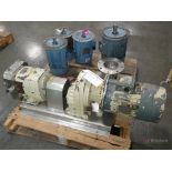 (4) ABB Motors Various Types and HP