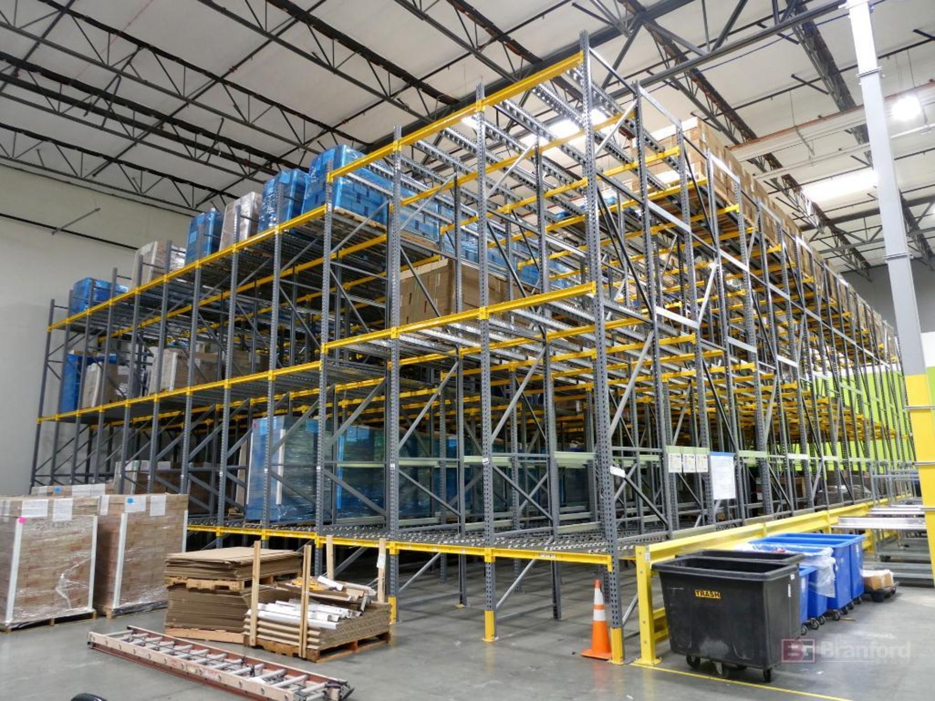 (12) Bays of 3-Tier Flow Racking - Image 2 of 5