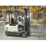 Crown Model SC5245-40, 3 Wheel Electric Fork Truck