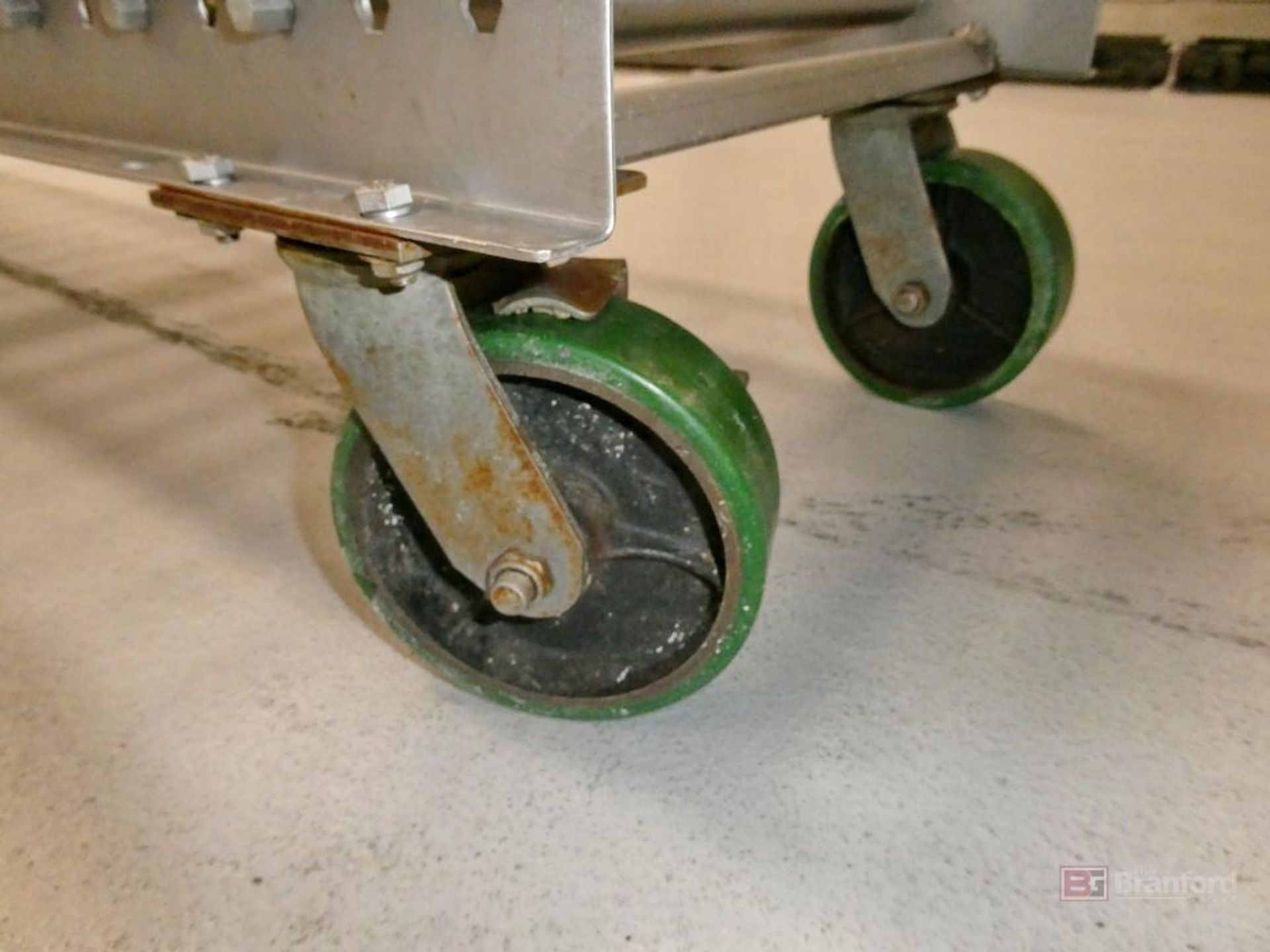 Portable Stainless Steel Roller Conveyor - Image 2 of 2