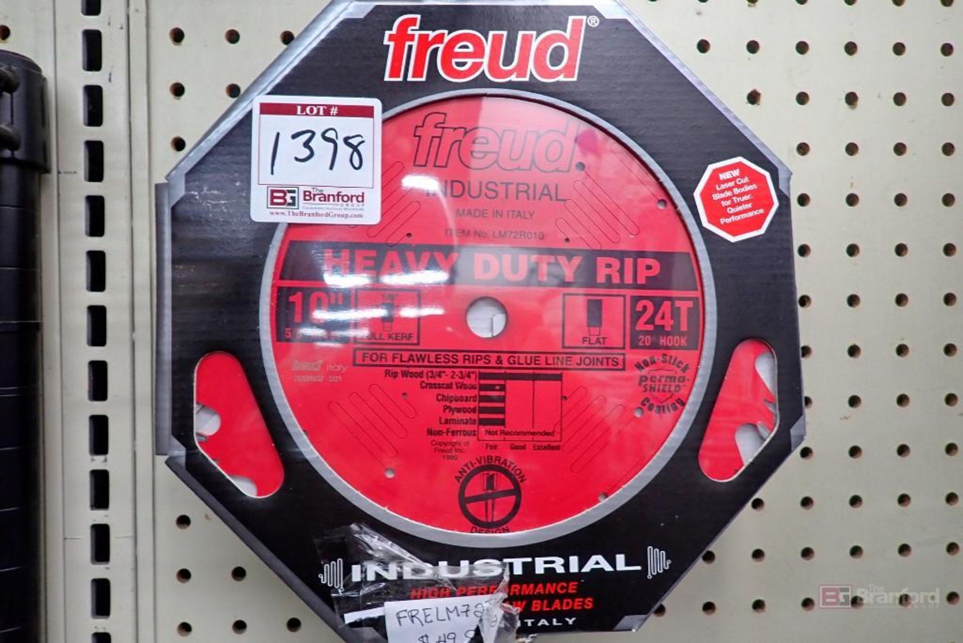 (5) Freud 10" 24T Heavy Duty Rip Saw Blades