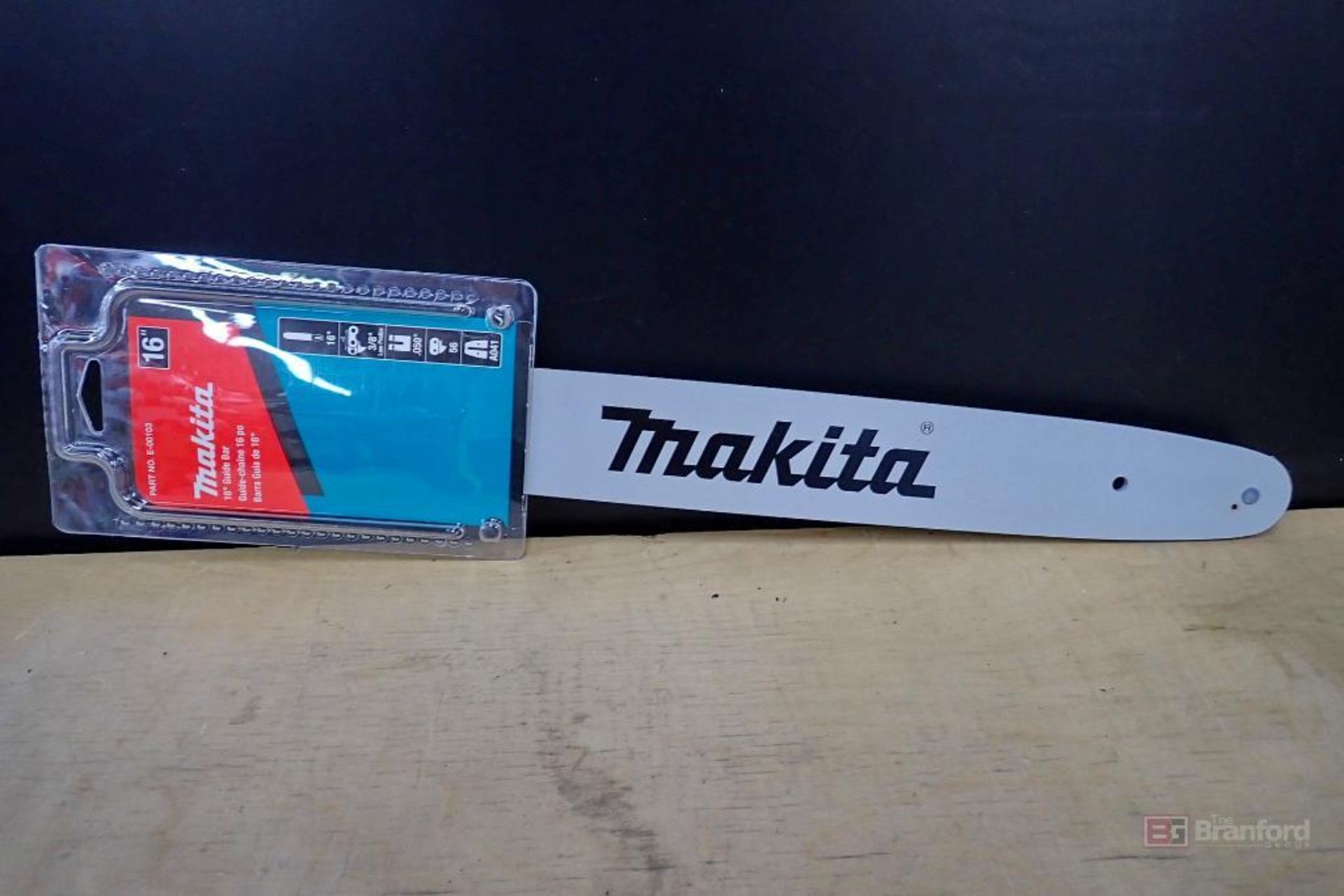 (5) Makita 16" P/N E-00103 Chainsaw Guide Bars - Image 2 of 7