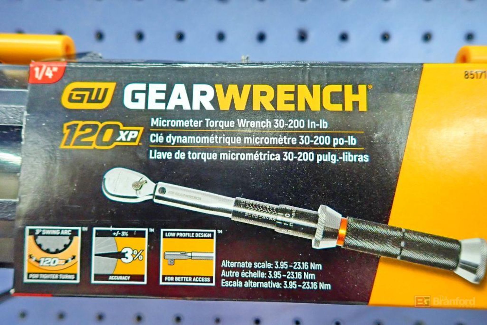 GearWrench 120XP 85171 Micrometer Torque Wrench - Image 2 of 5