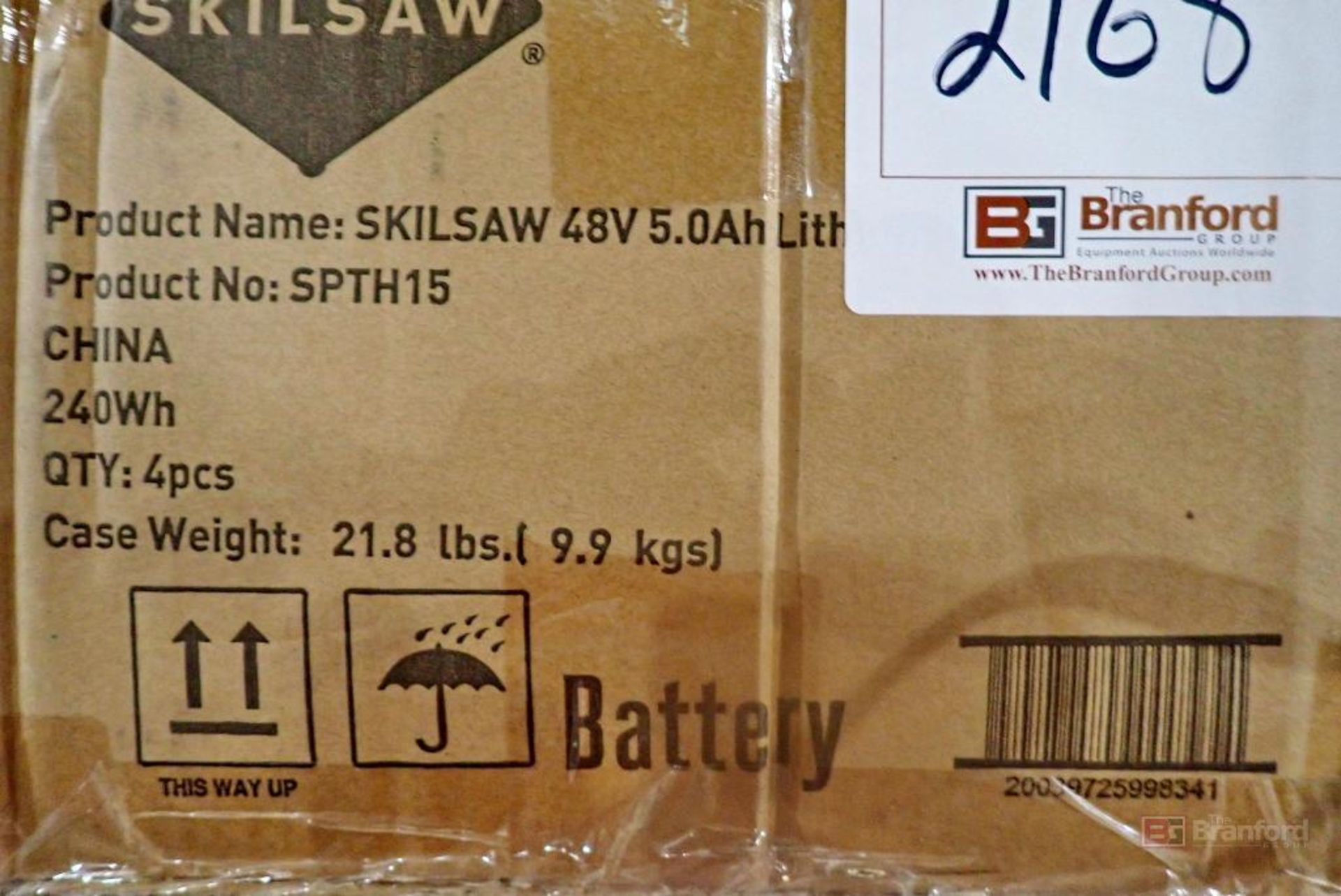 Case of (4) Skilsaw TrueHVL SPTH15 Lithium Ion Batteries - Image 2 of 3