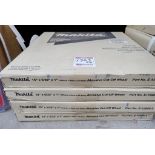 (4) Cases of 5 Pc Per Box (20 Total) Makita A24T-BF Metal Cutting Blades