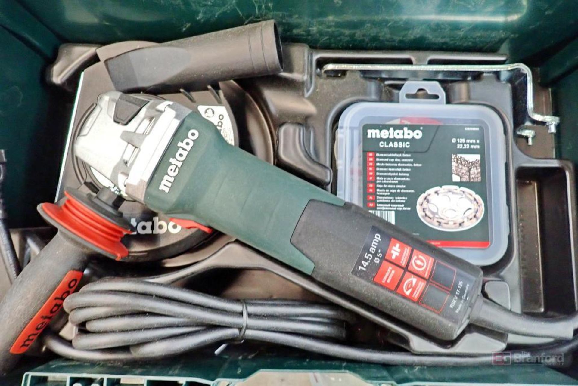 Metabo RSEV 17-125 Angle Grinder Kit - Image 2 of 4