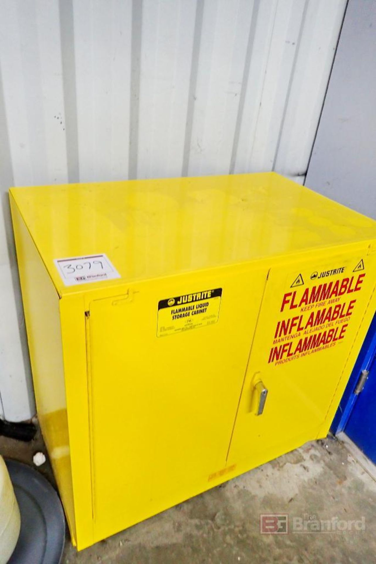 Justrite 22 Gallon Capacity 2-Door Flammable Storage Cabinet