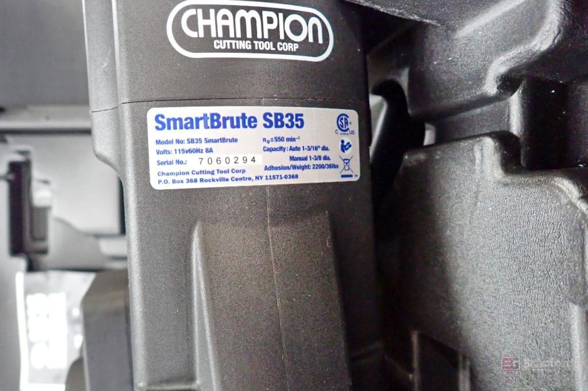 Champion Roto Brute SB35 SmartBrute Magnetic Drill Press - Image 5 of 8