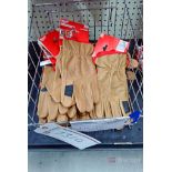 Box Lot of Milwaukee Goatskin Leather Gloves