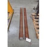 Set of 6' Forklift Extensions