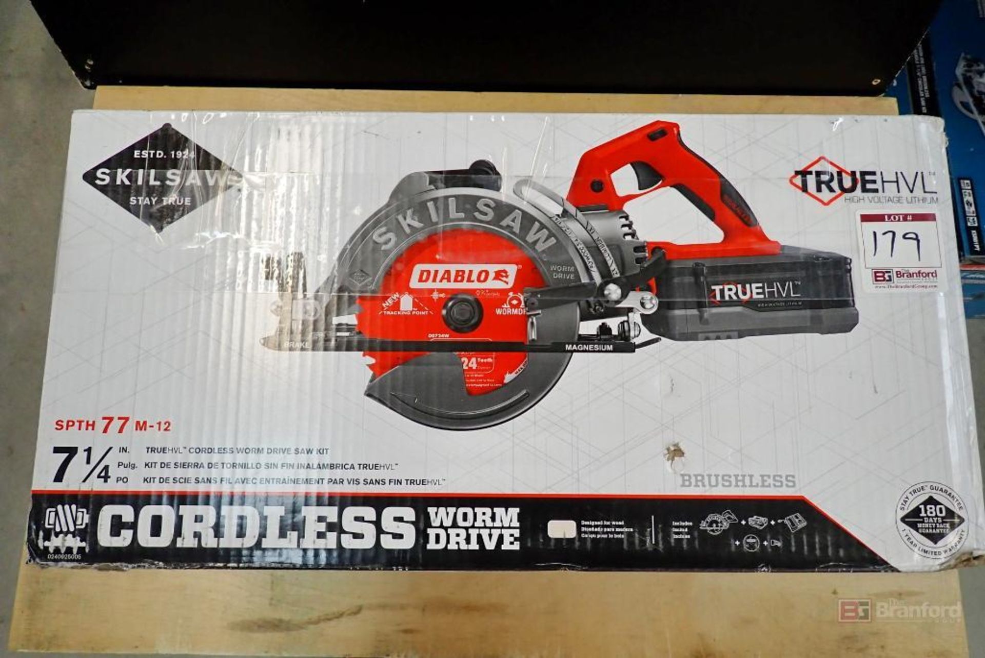 SKILSAW SPTH77 M-12 Cordless Worm Drive 7-1/4" Saw