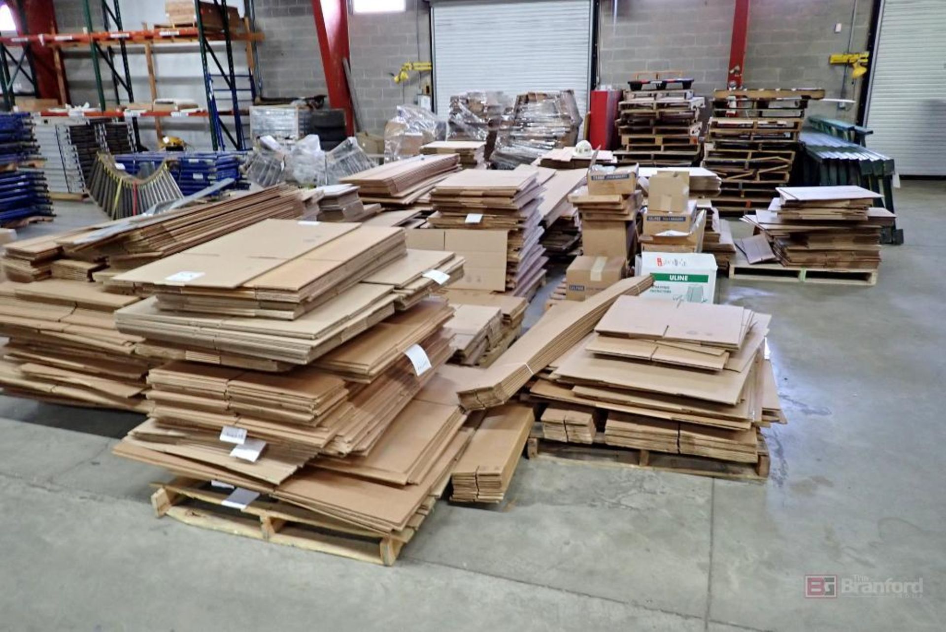 Large Assortment of U-Line Corrugated Boxes