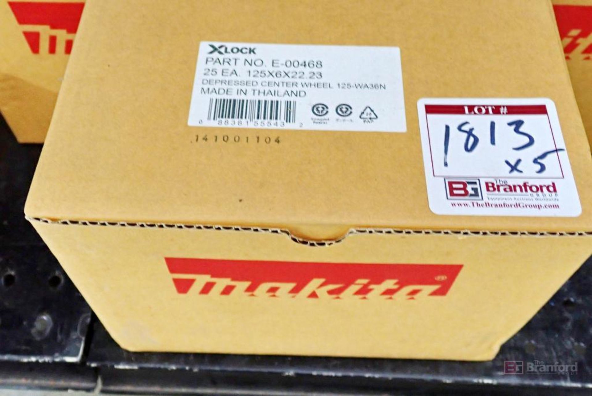 (5) Boxes Makita X-Lock E-00468 Depressed Center Wheels - Image 3 of 3