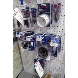 Large Assortment of Bosch Diamond Grit Hole Saws