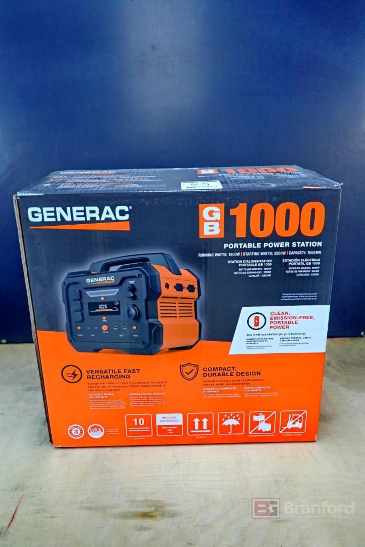 GENERAC GB1000 Portable Power Station