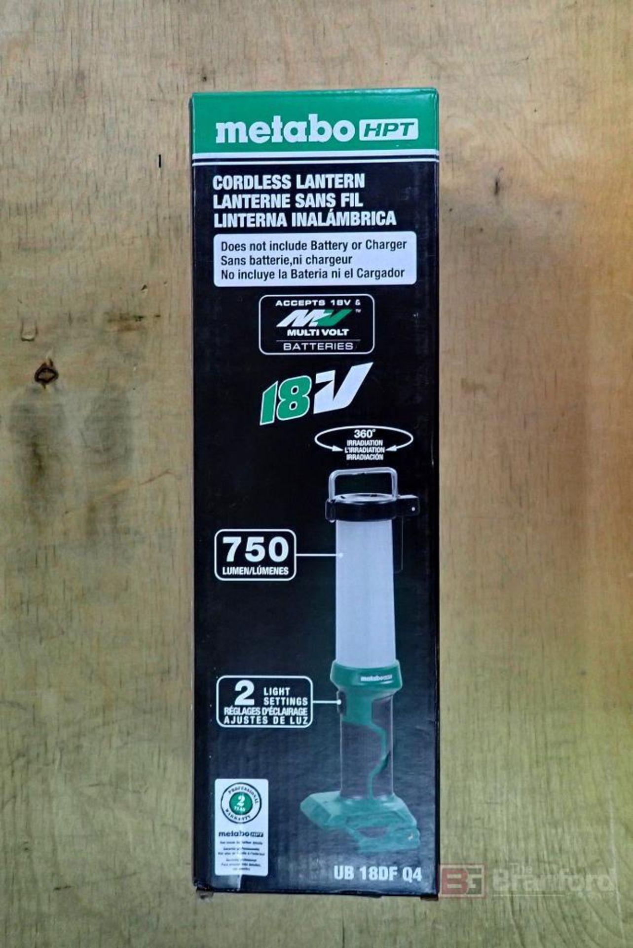 Metabo HPT UB 18DF Q4 Cordless Lantern