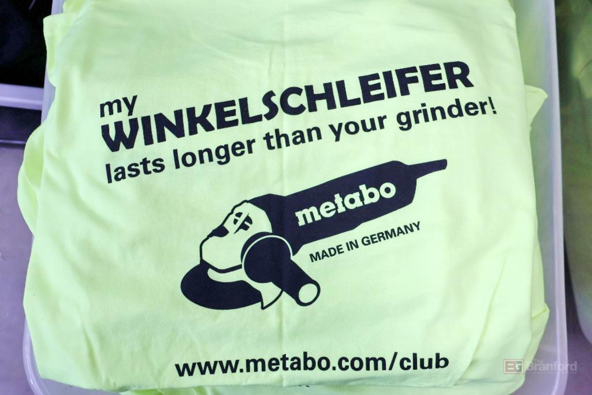 Box Lot of Metabo Club T-Shirts, Large - Image 3 of 3