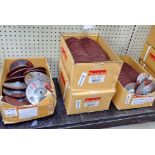 (3) Partial Cases, (1) Full Case of Makita A-96001 Type 27 Grinding Wheels