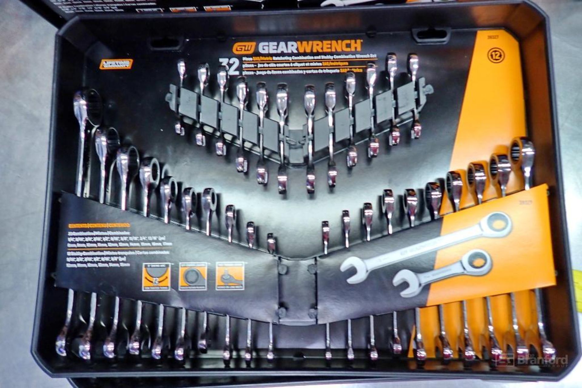 GearWrench SAE/Metric Ratcheting Combination & Stubby Combination Wrench Set - Image 2 of 3