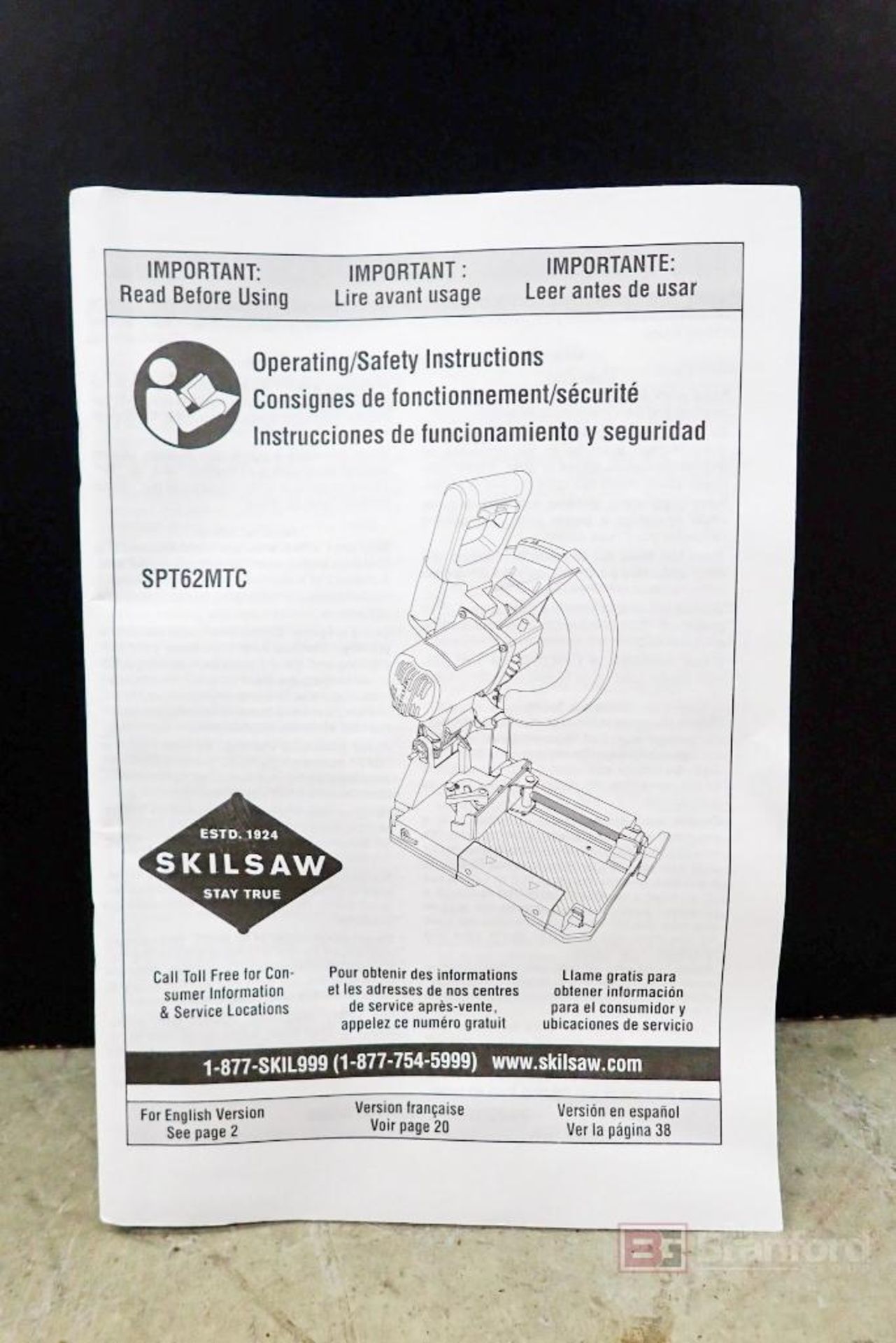 SKILSAW SPT 62 MTC Dry Cut Saw - Image 7 of 7