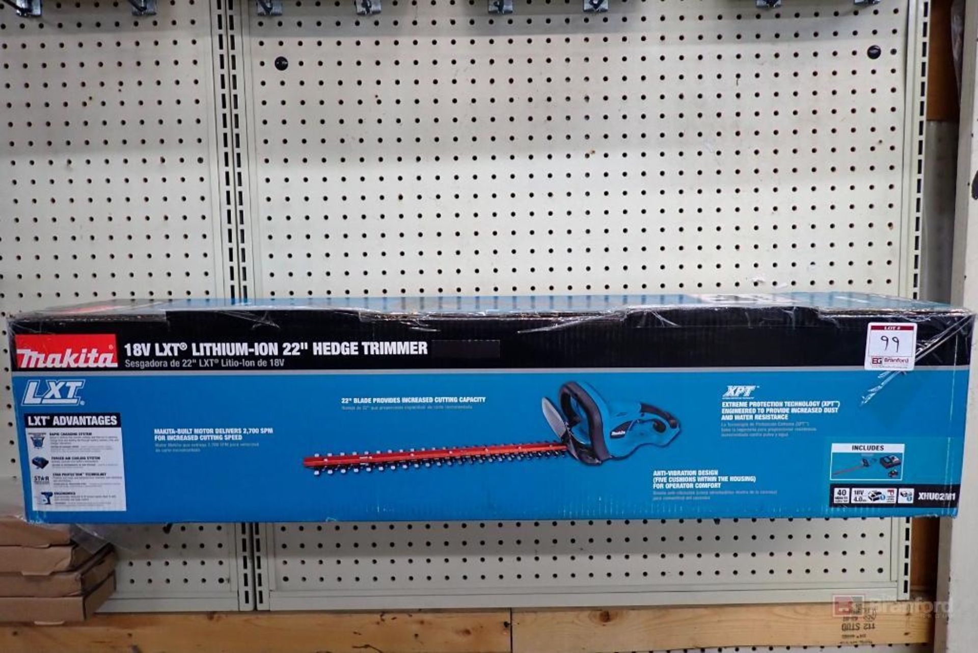 Makita 18V LXT Lithium-Ion 22" Hedge Trimmer - Bild 5 aus 6