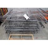 (4) Pallets of 36" Wire Mesh Pallet Rack Decking