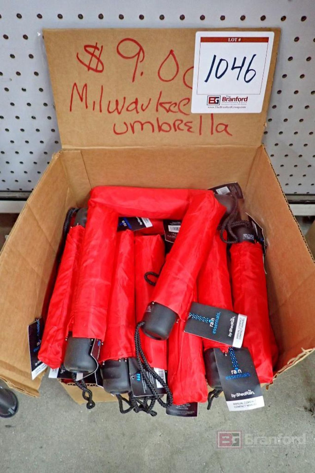Box Lot of ShedRain / Milwaukee Compact Umbrella's