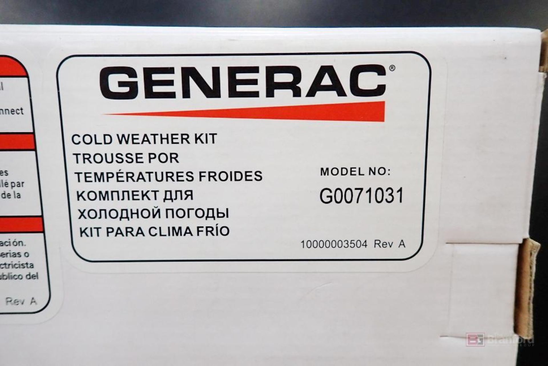 (3) GENERAC G0071031 Cold Weather Kits - Image 3 of 4