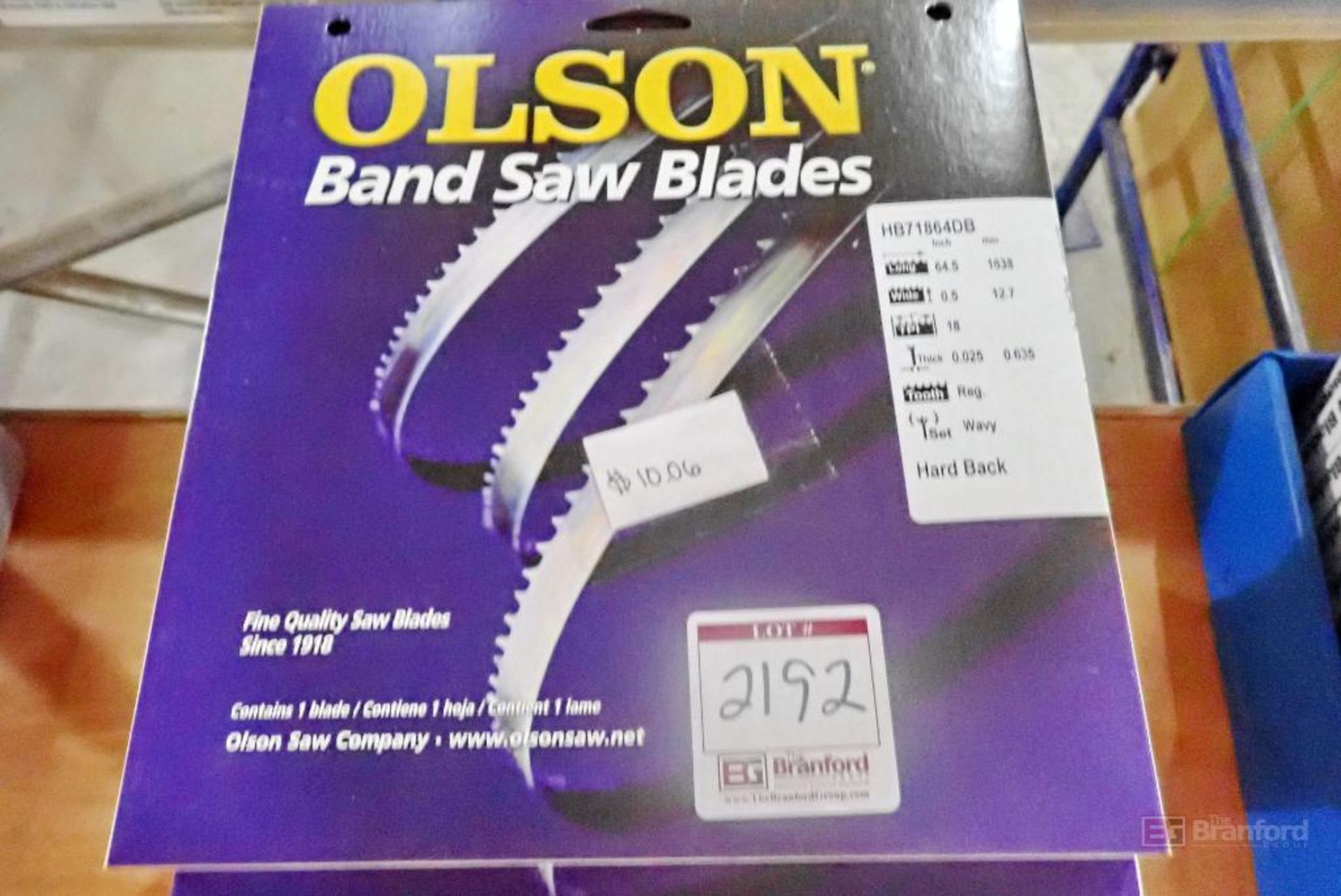 (15) Olson WB71864DB Band Saw Blades - Image 2 of 3