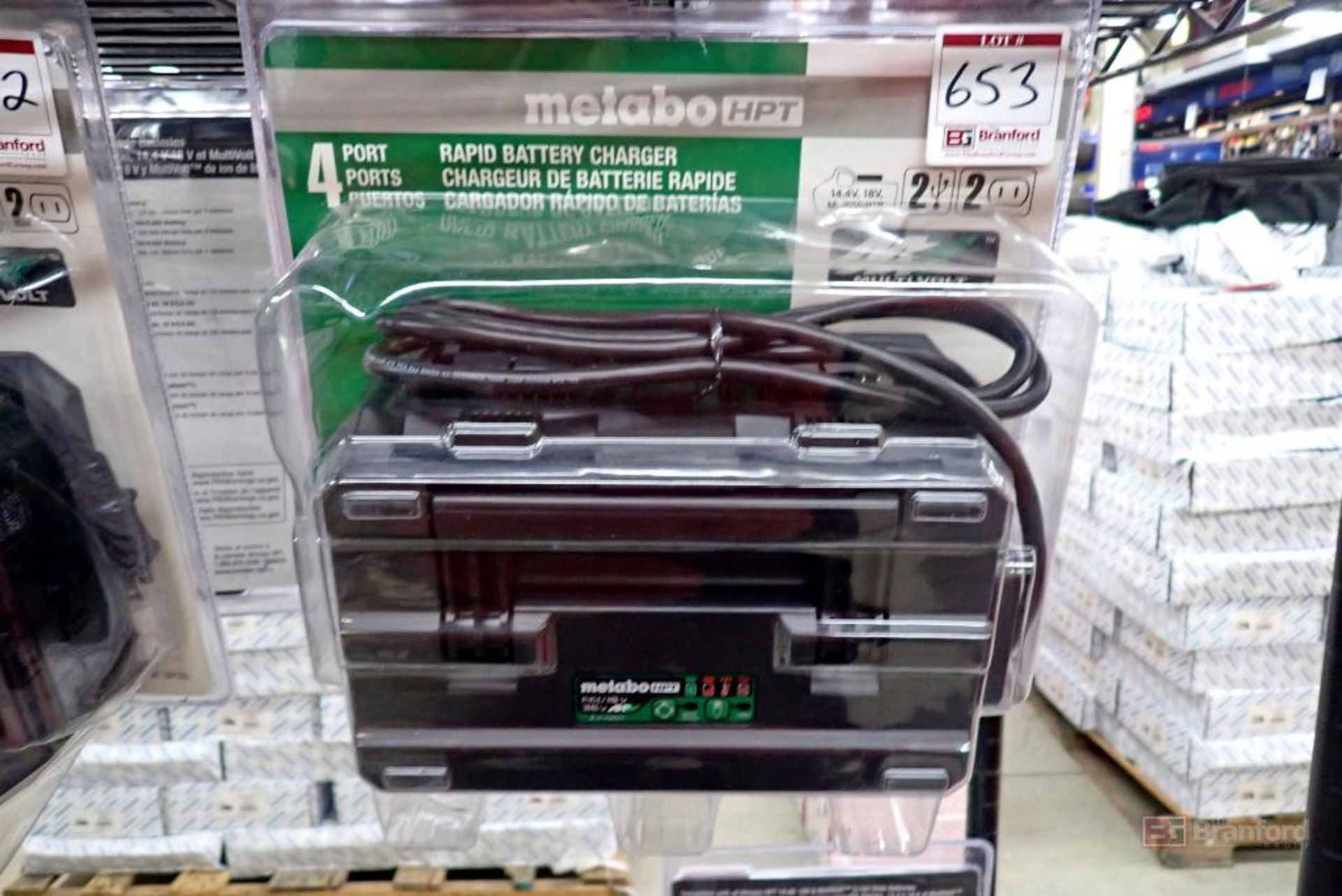 Metabo HPT UC 18YTSL 4-Port Rapid Battery Charger