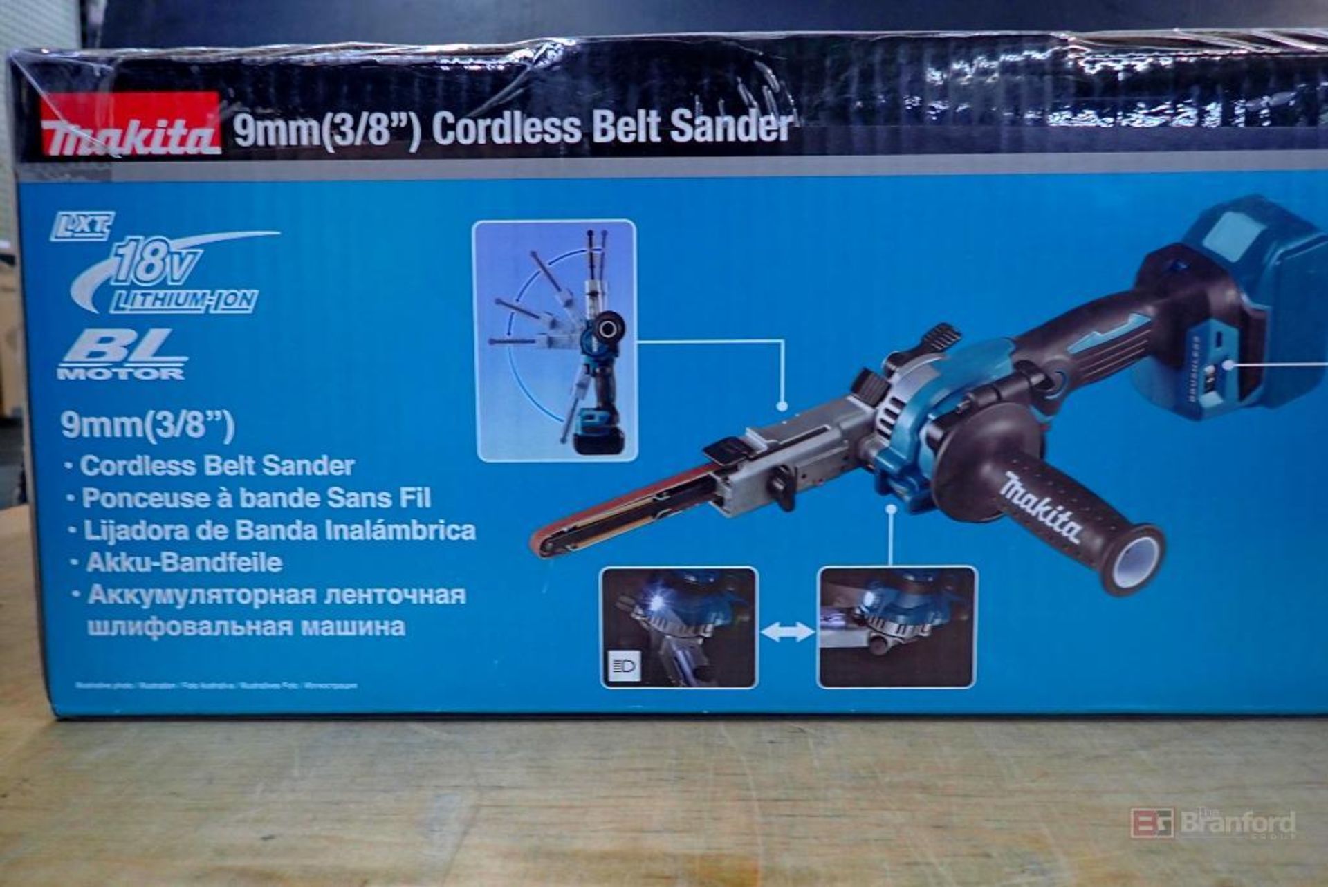 Makita 50692 9mm (3/8") Cordless Belt Sander - Image 3 of 3