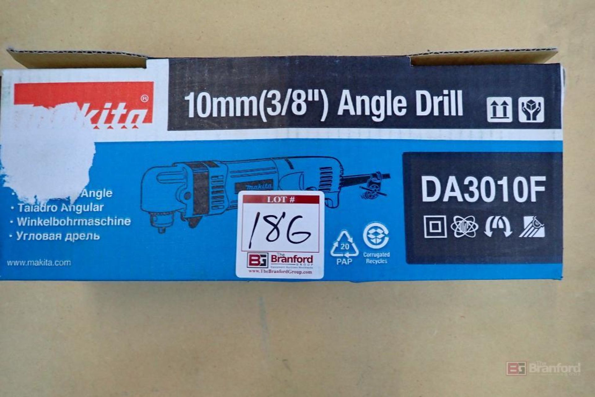 Makita DA3010F 10mm (3/8") Angle Drill - Image 3 of 5