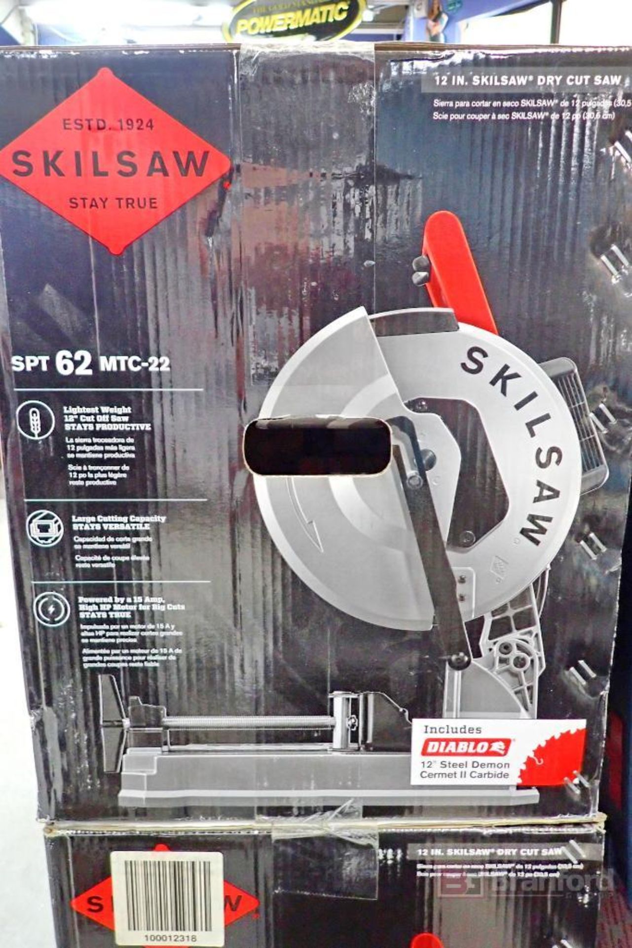 SKILSAW SPT 62 MTC-22 Dry Cut Saw - Image 3 of 6