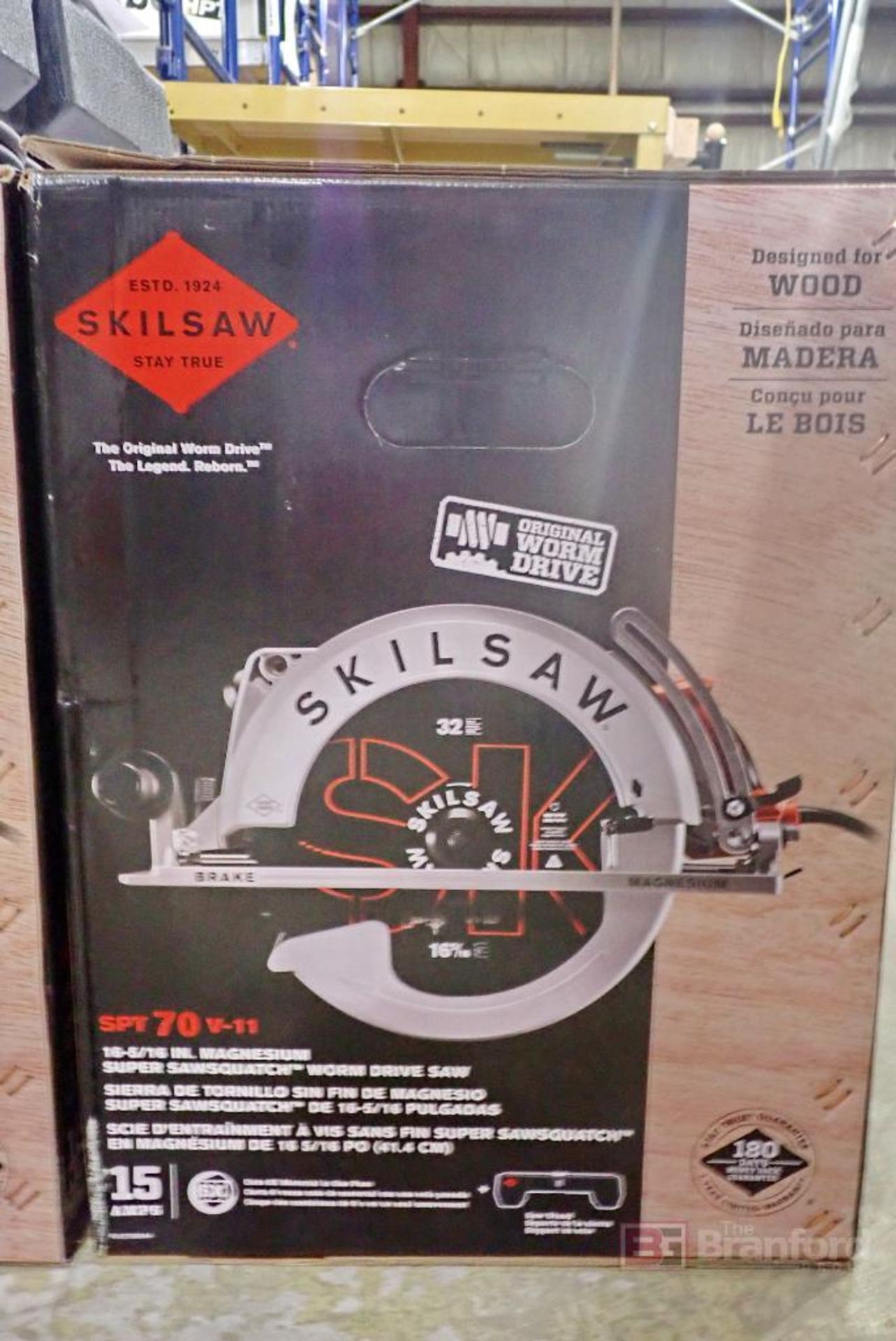 Skilsaw SPT70V-11 16-5/16" Magnesium Super Sawsquatch Worm Drive Saw - Image 2 of 5