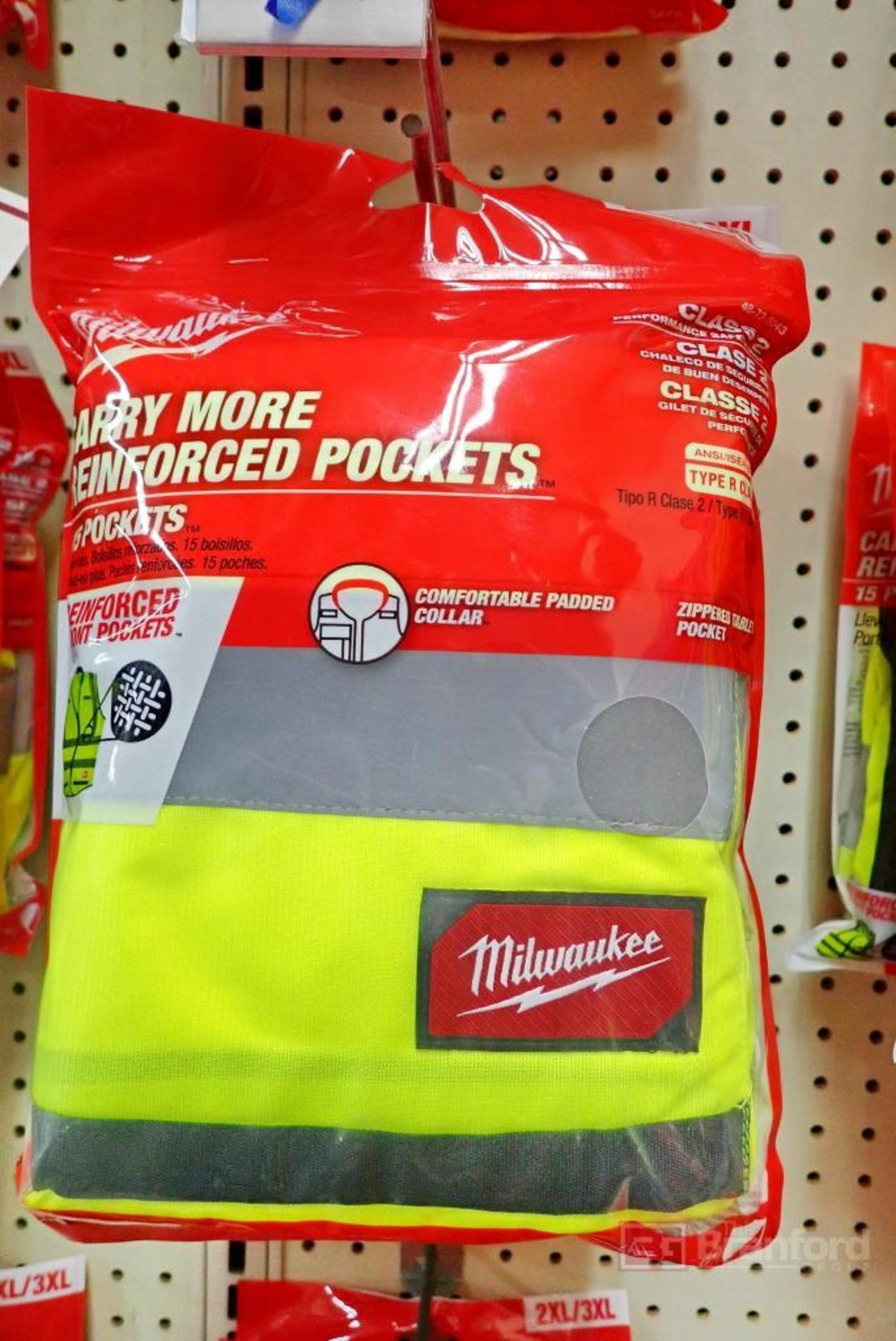 Large Assortment of Milwaukee Class 2 Performance Safety Vests - Image 3 of 4