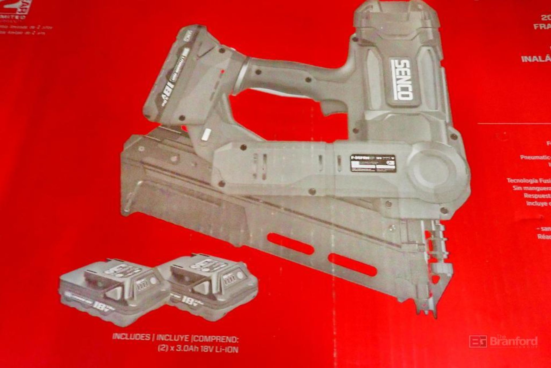 Senco F-35FRHXP 20-Degree Cordless Framing Nailer - Image 5 of 5