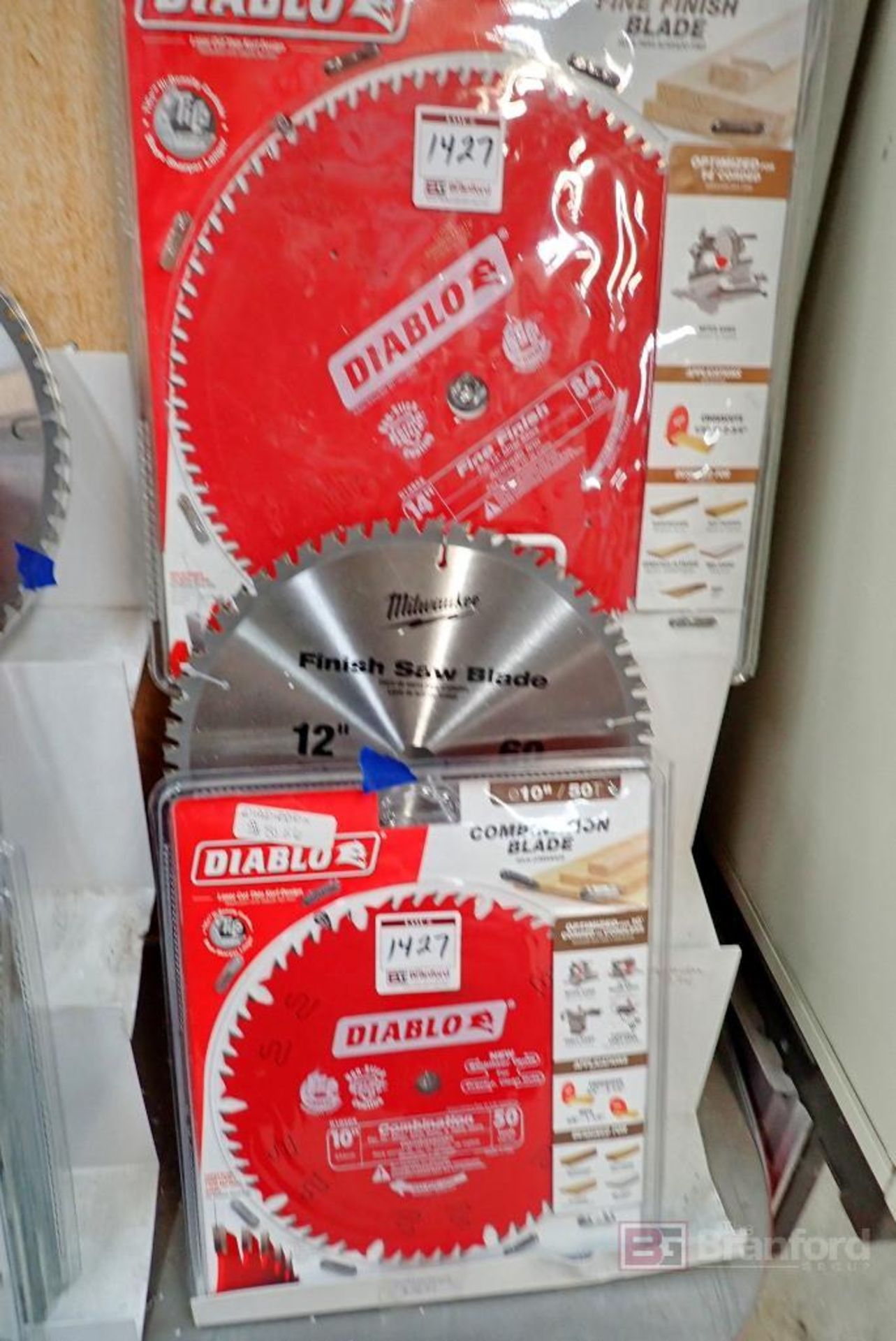 Assorted Finishing Blades