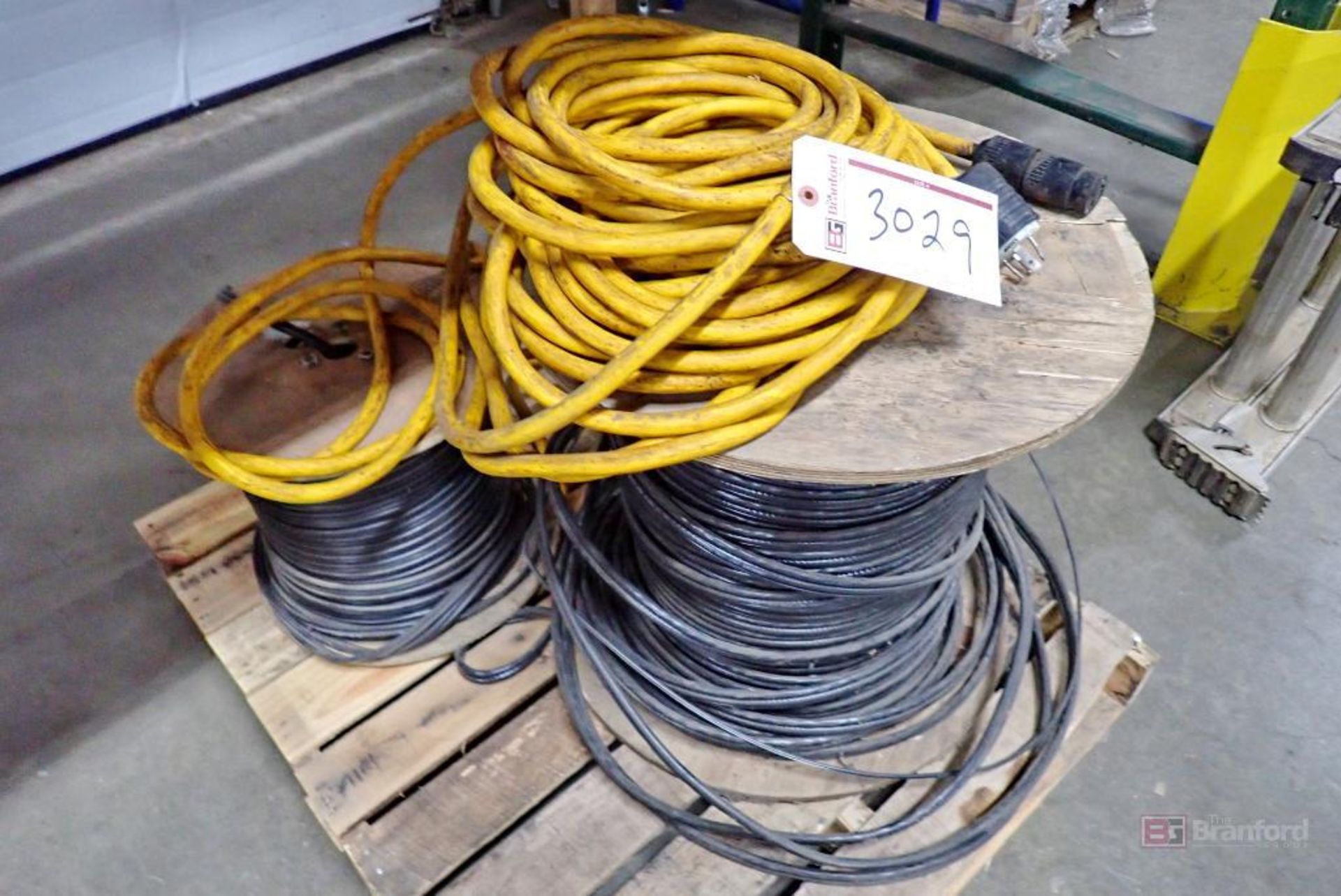 Pallet of Spooled Wire