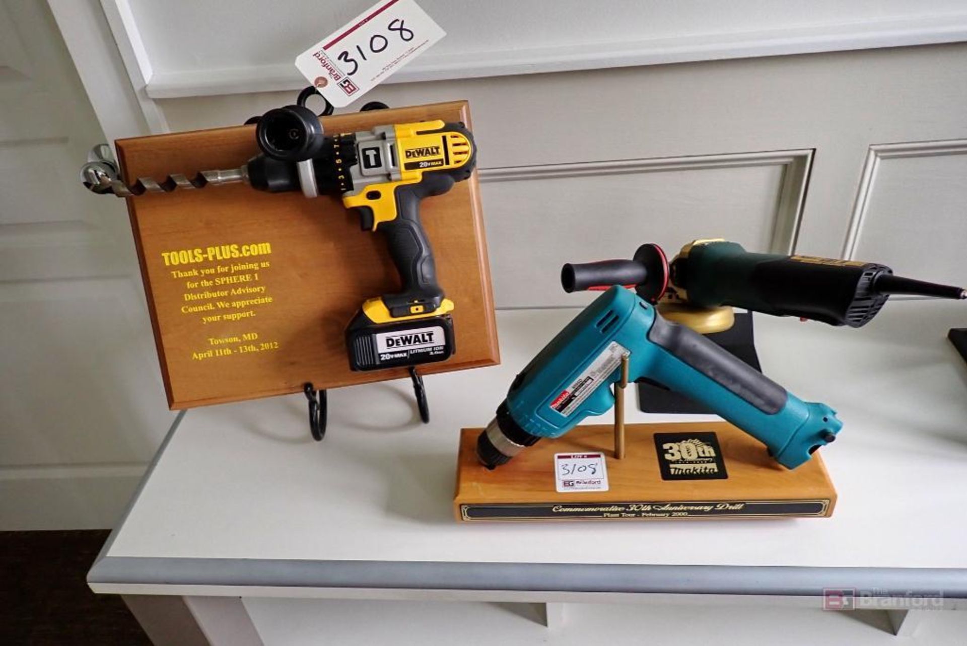 (3) Makita, DeWalt & Metabo Commemorative Tools