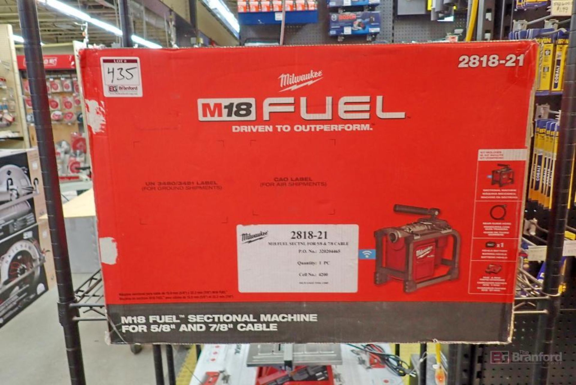 Milwaukee 2818-21 M18 Fuel Sectional Machine