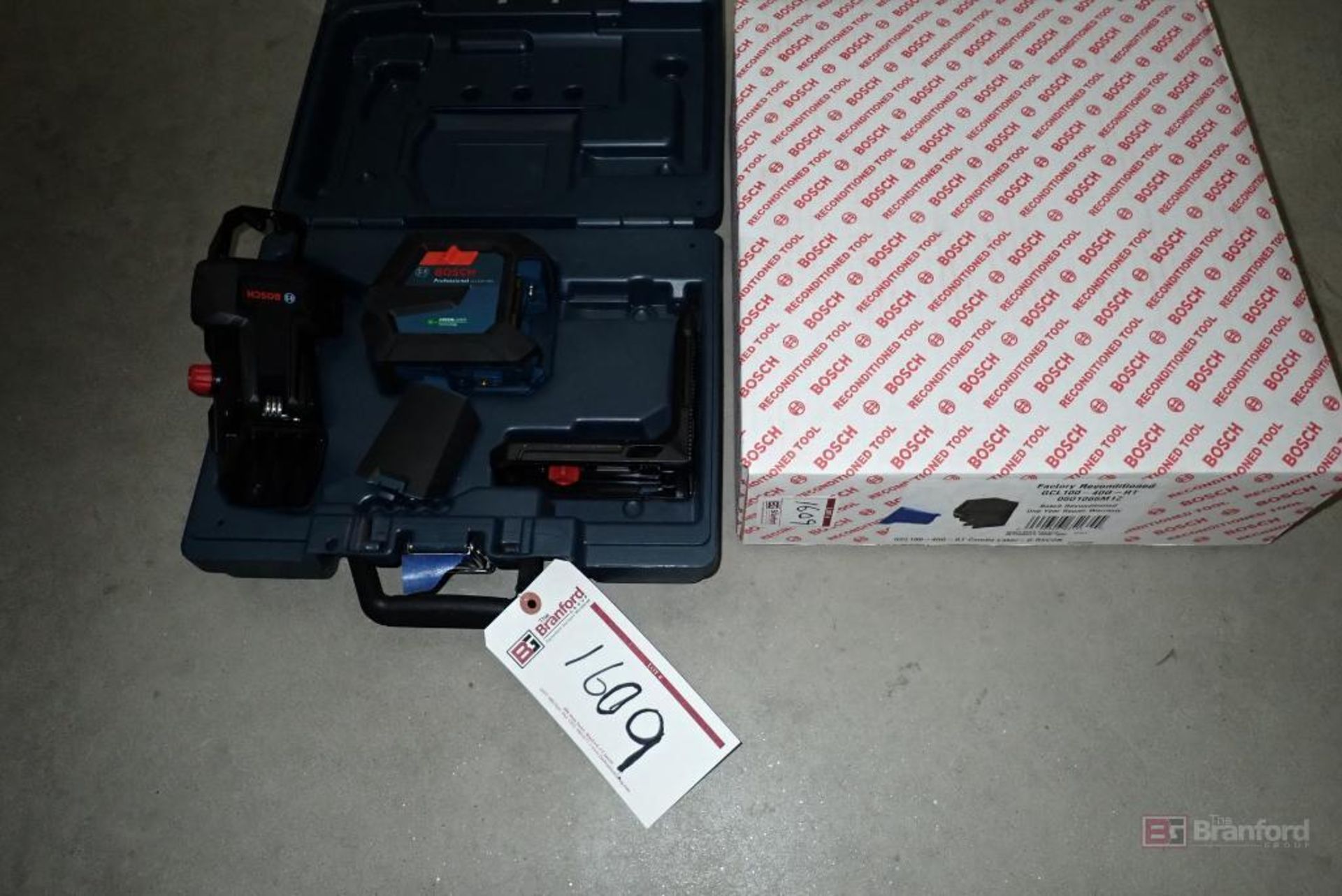 (2) Bosch GCL100-40G-RT Professional Green Laser Level Kits