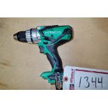 Hitachi DS 18DSDL 18V Cordless Driver Drill