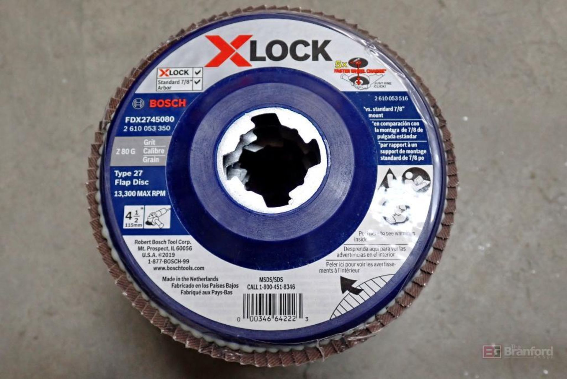 (1) Case of Bosch FDX2745080 Type 27 Flap Disc Grinding Wheels - Image 4 of 4