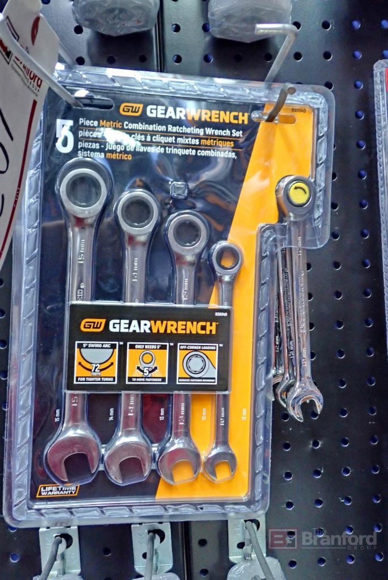 (3) GearWrench 93004D 5 Pc. Metric Combination Ratcheting Wrench Sets