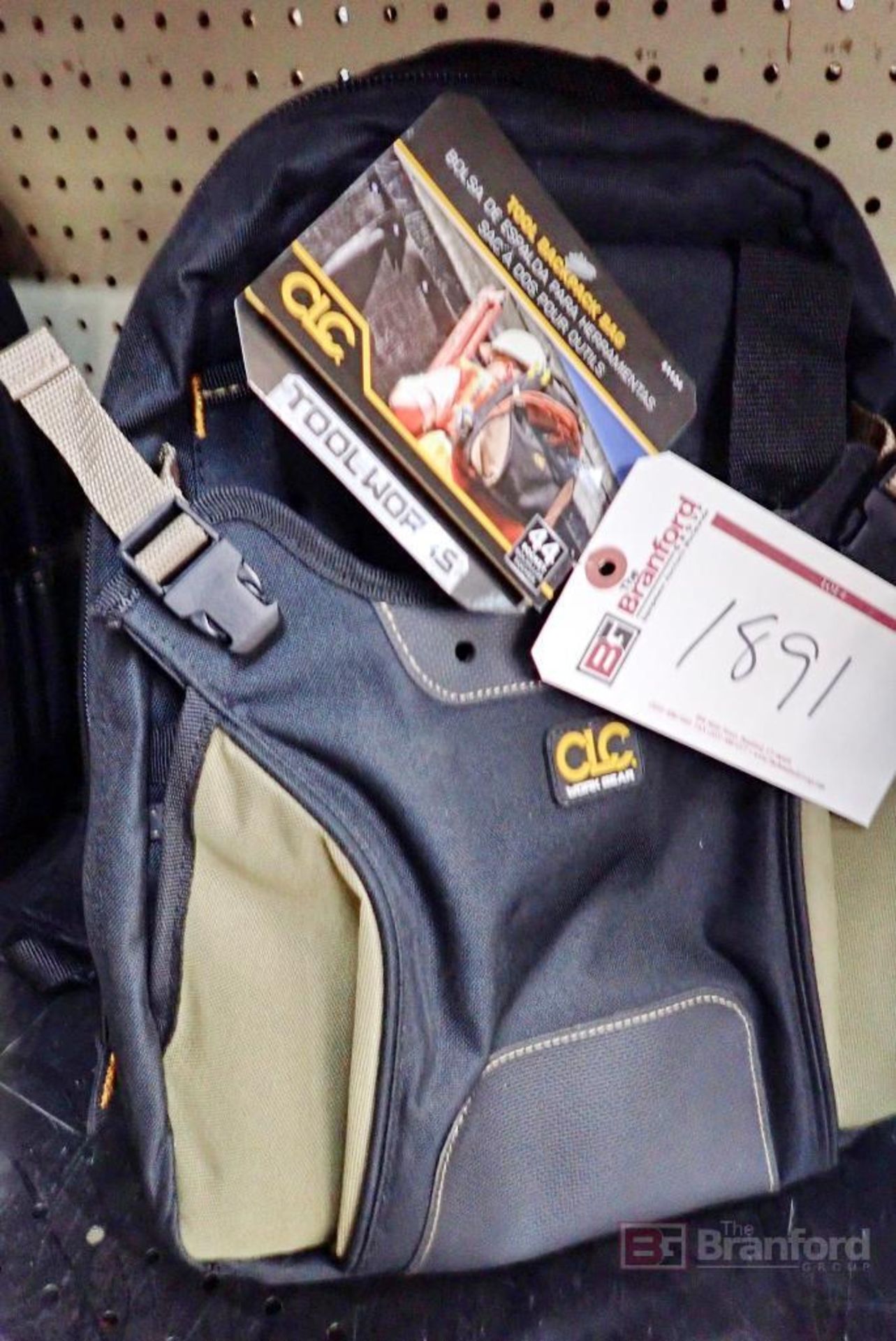 CLC Work Gear 44 Pocket Tool Backpack Bag - Image 2 of 7