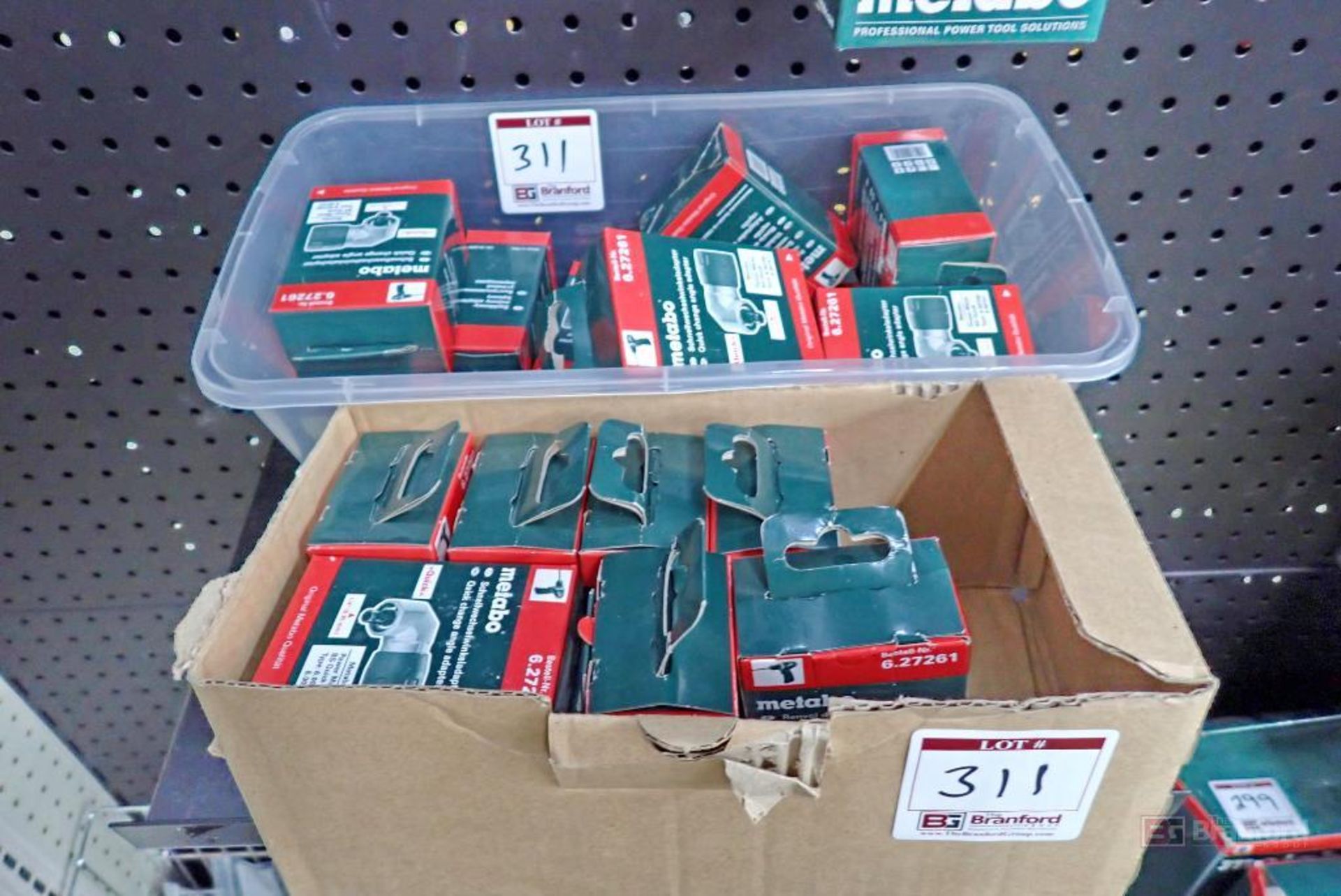 Box Lot of Metabo 6.27261 Quick Change Angle Adapters